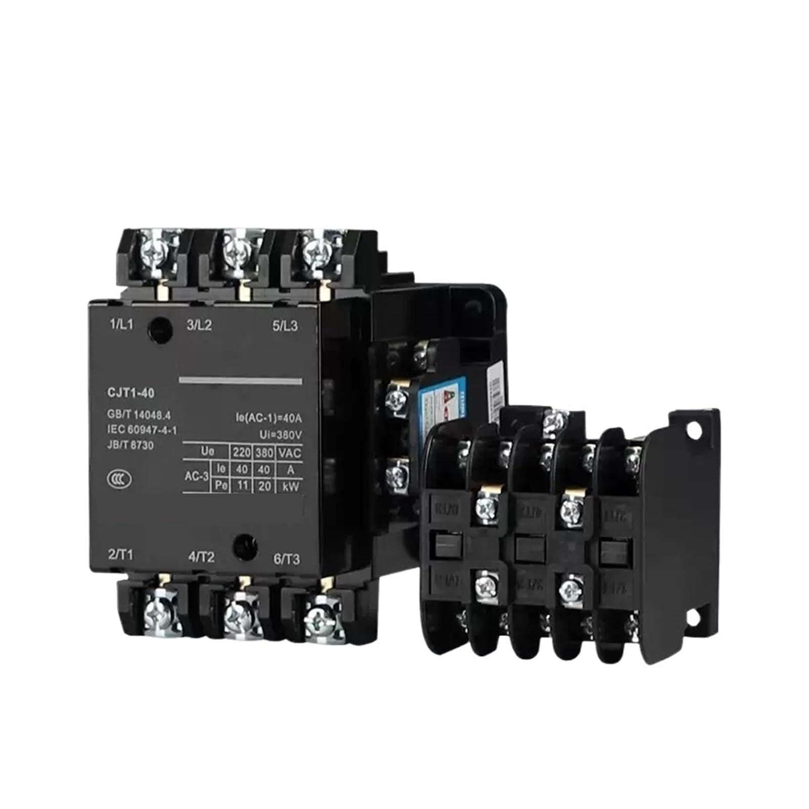 Contacteur ca série CJT1 110V évite les pannes de commande électrique - 4