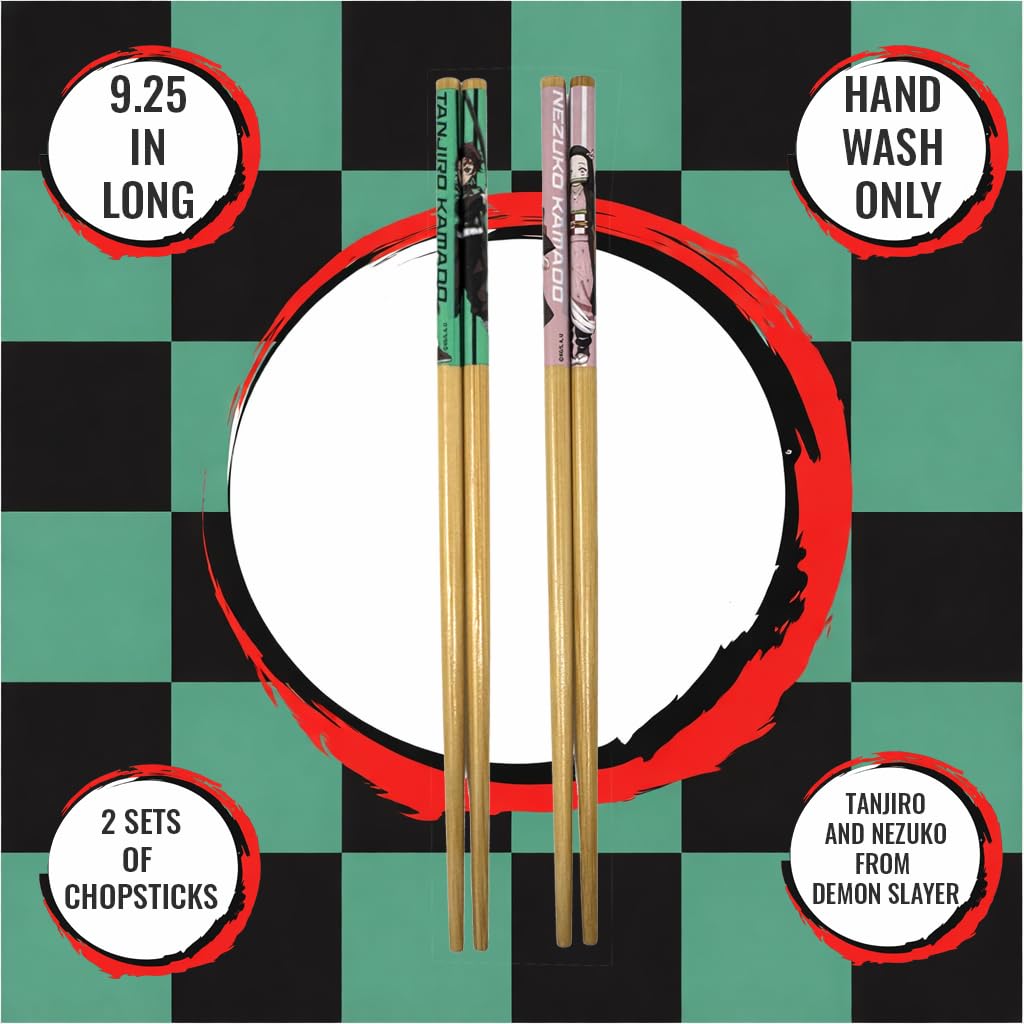 Demon Slayer Chopsticks - Tanjiro & Nezuko -3