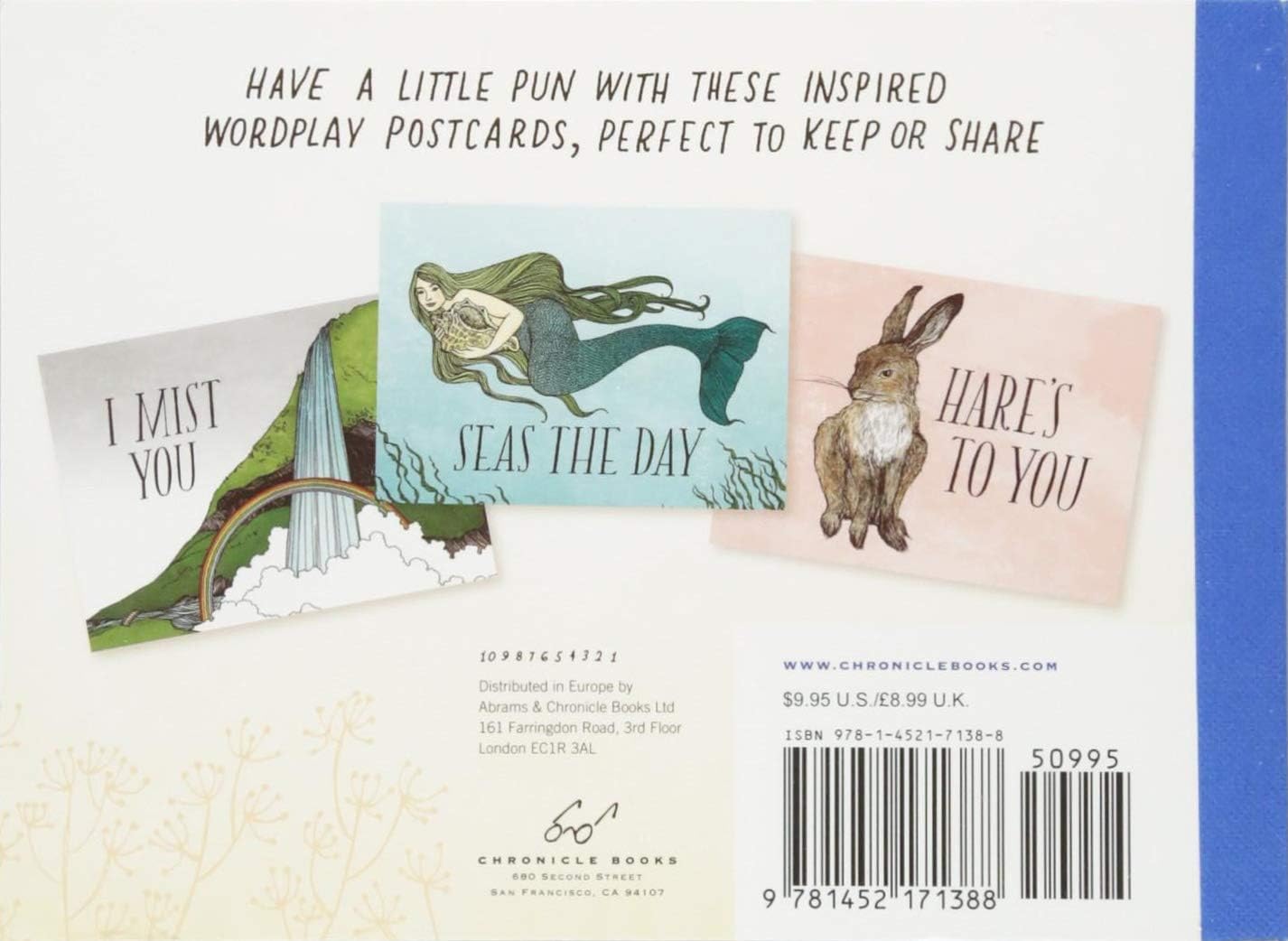 Chronicle Books Have a Little Pun: 30 Postcards