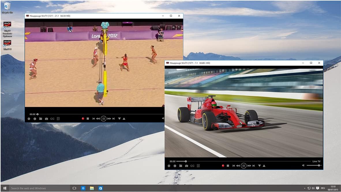 Hauppauge TV-Tuner WinTV-dualHD USB Stick DVB-C/T2/T mit FB