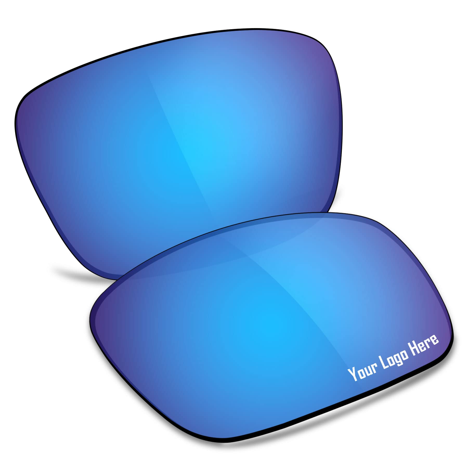 Replacement Lenses for Oakley Sliver OO9262 Sunglass - Customized Ocean Blue