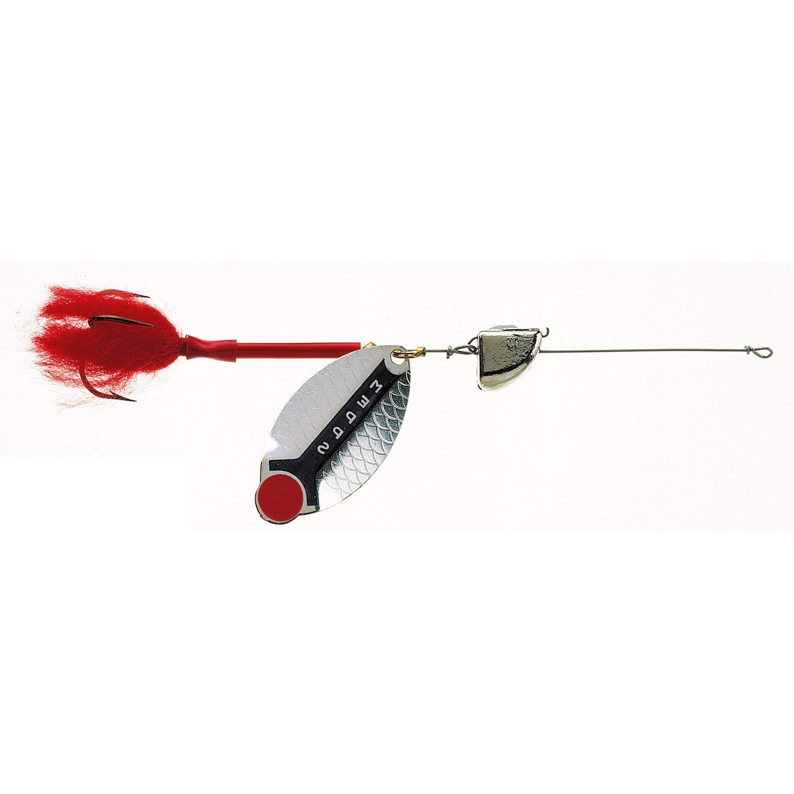 Mepps Mepp s Lusox Spinner with Tassel Silver #2, 16.0 g, 1 piece