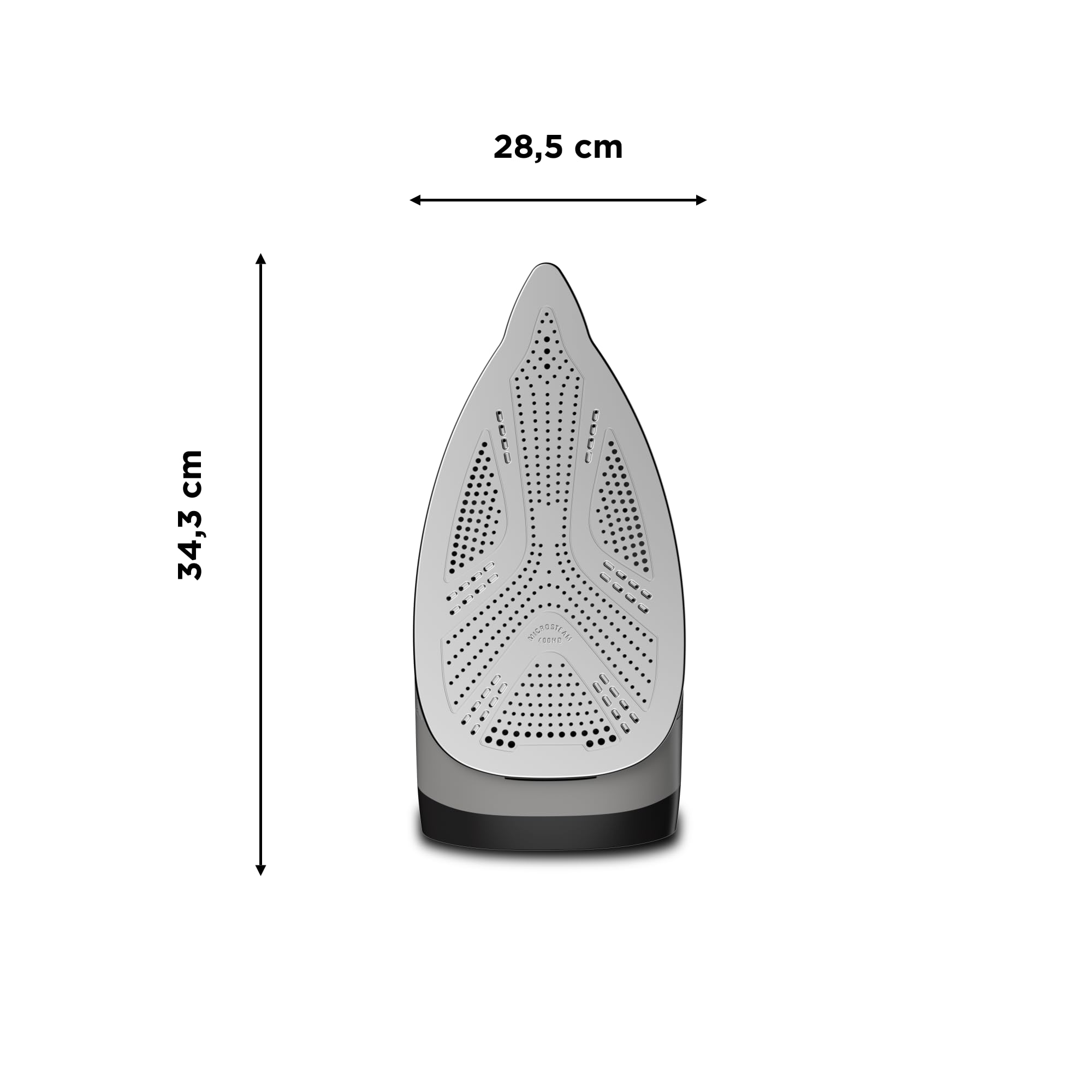 Rowenta DG7621 Compact Steam PRO Ferro da Stiro a Vapore con Caldaia Silenziosa, Pressione Fino a 6.2 Bar, 2200 W, 1,1 Litri, con Tecnologia Eco Intelligence