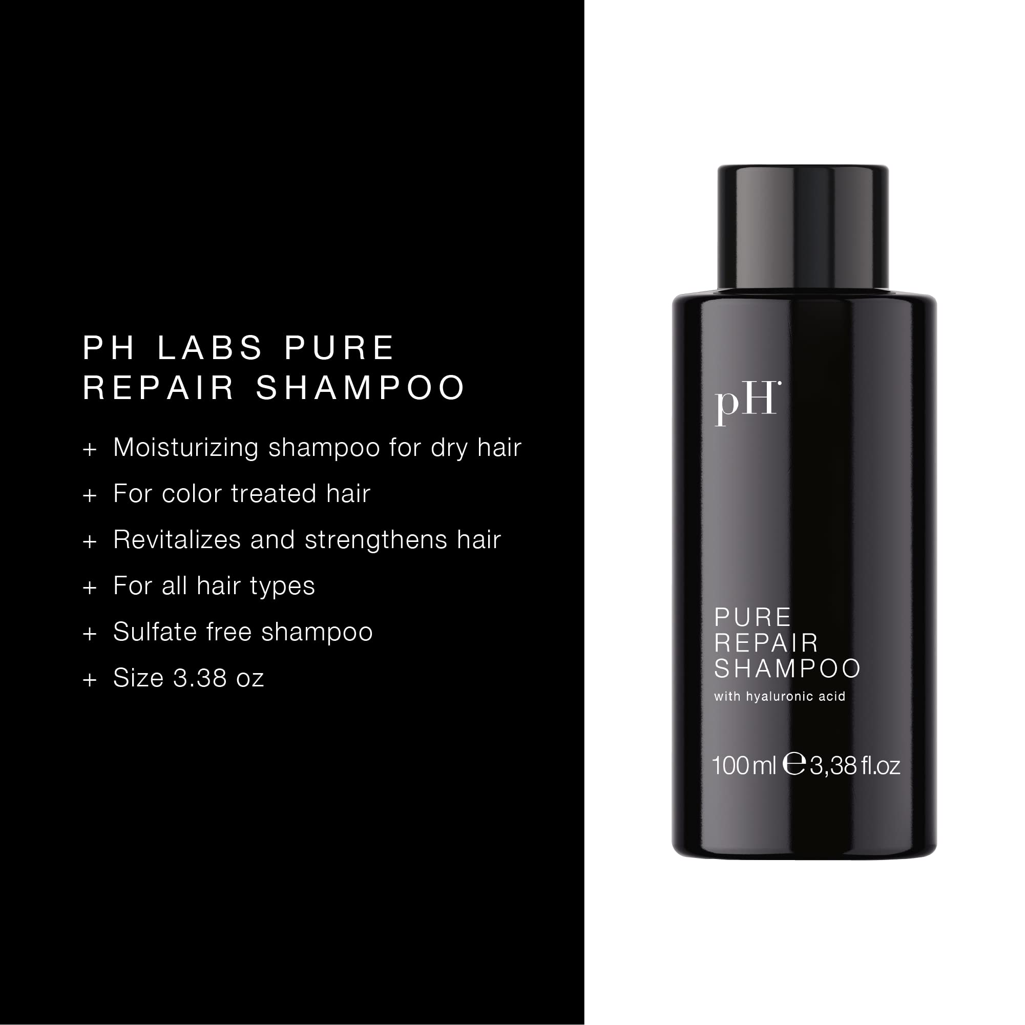Amazon.com : pH PURE HAIR Repair Moisturizing Shampoo 3.38 Oz