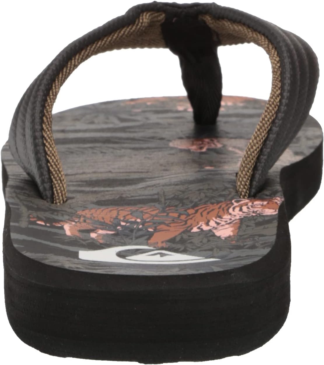 Quiksilver Men's Carver Print Flip Flop Sandals