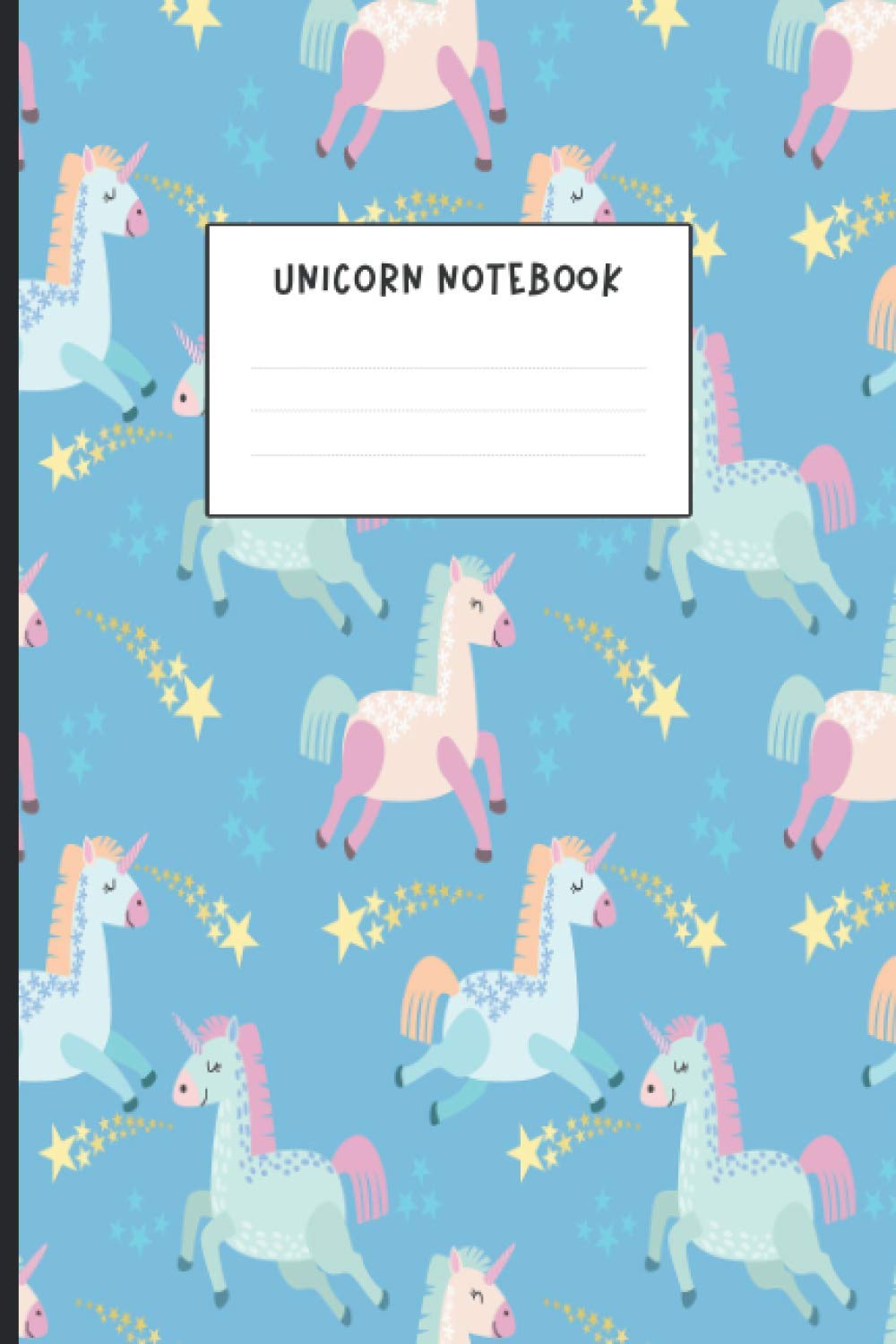 Unicorn Notebook: Unicorn Lined Pages Composition Notebook