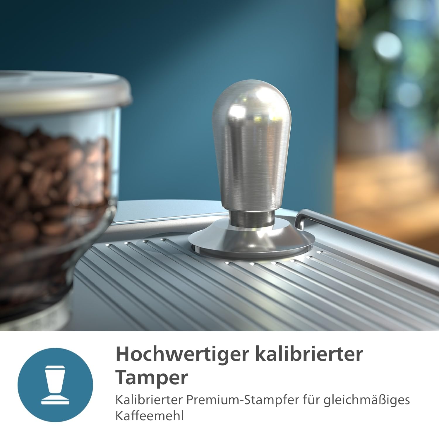 PHILIPS Espressomaschine Barista Brew, Silber, Espresso & Americano