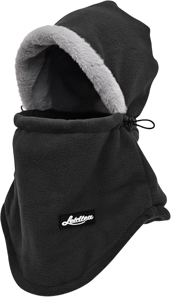 ハイカロリイオトメ 春夏フードネックウォーマー フェイスカバー付き