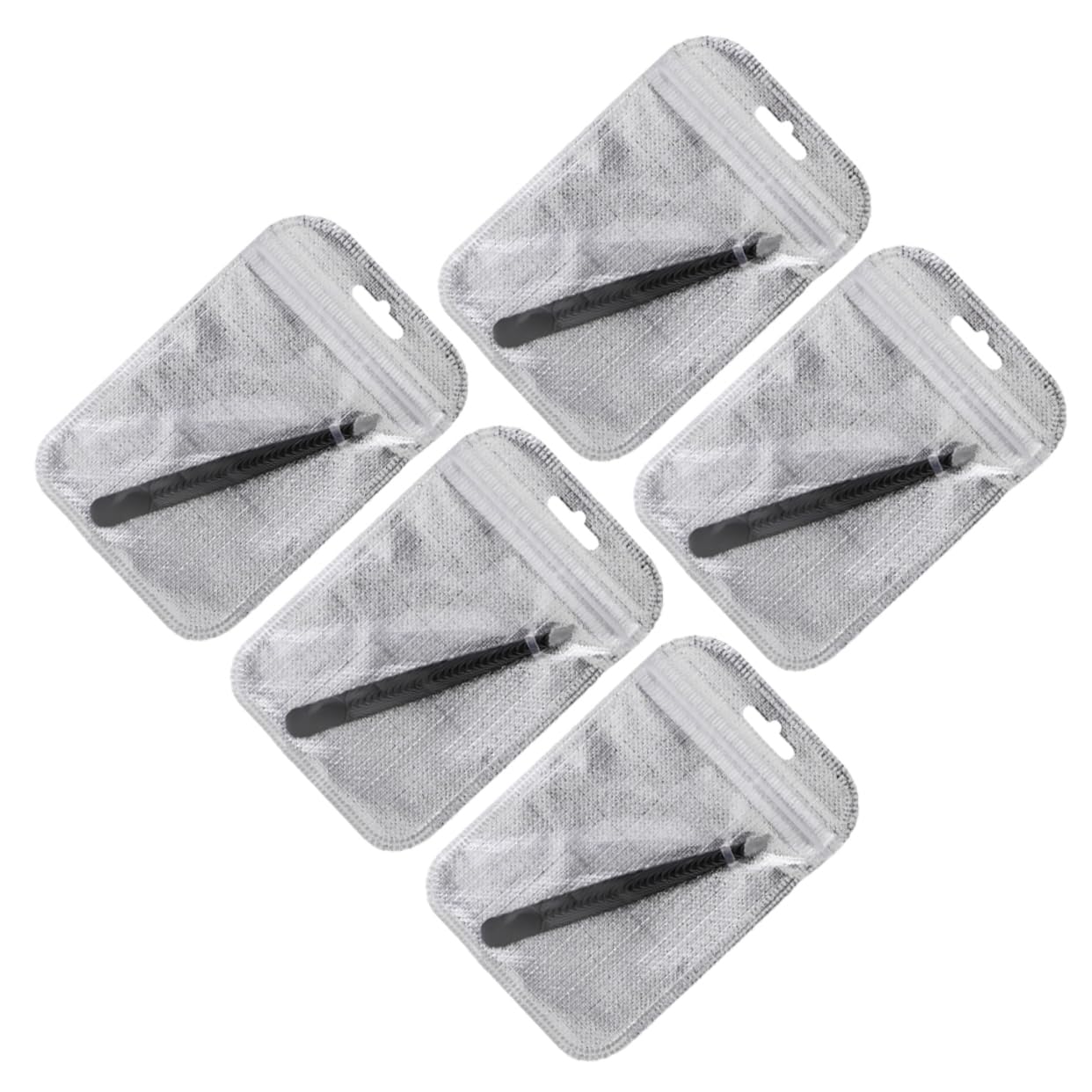 3 Set Pinzette Per Sopracciglia Acciaio Inossidabile Pinzette Ergonomiche Per Rifinire Sopracciglia Portatili Per Donne Per Casa 5 Pezzi*3