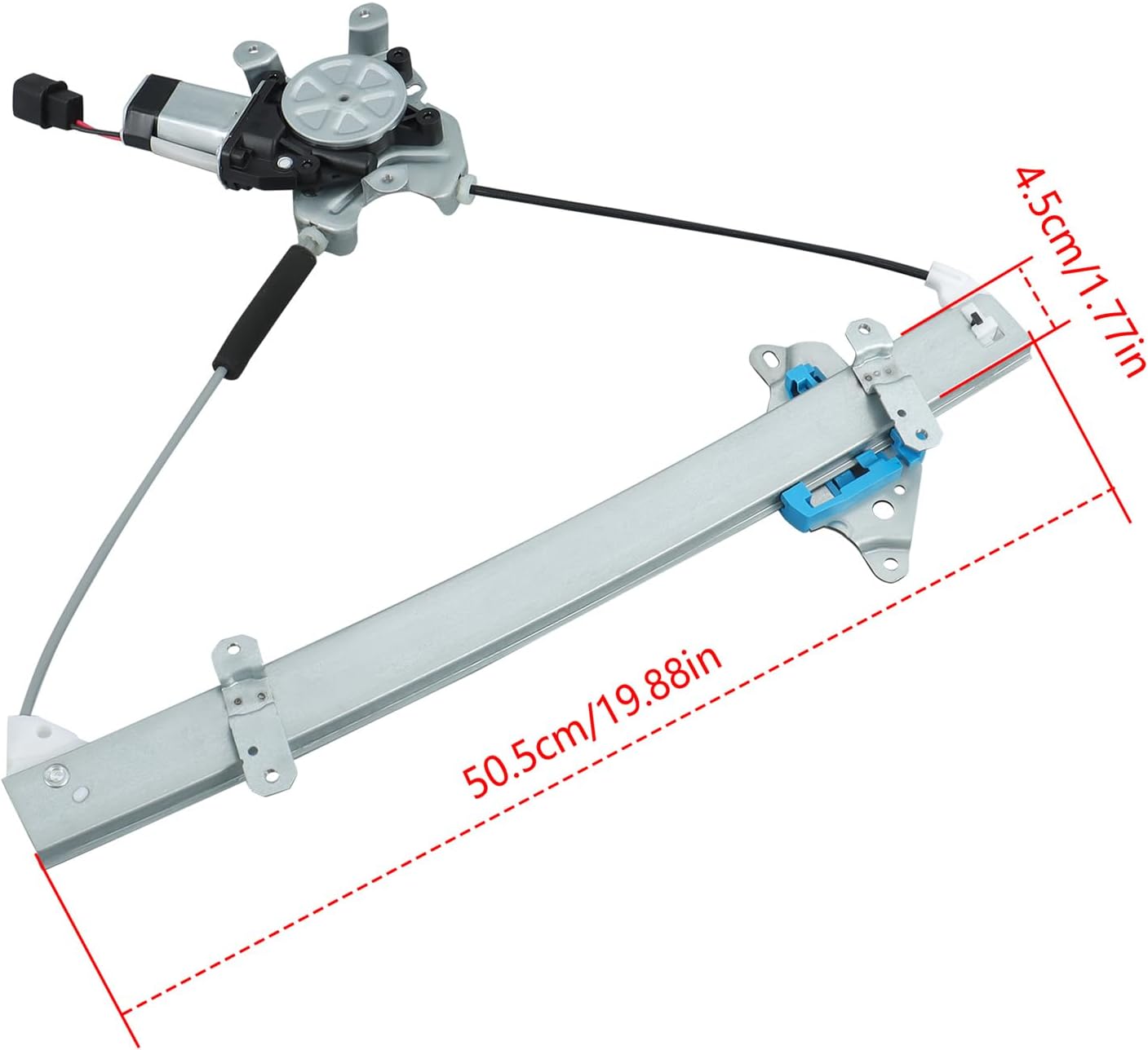 labwork 751-986 Front Left Driver Side Power Window Regulator with Motor Replacement for Mitsubishi Outlander 2003-2006