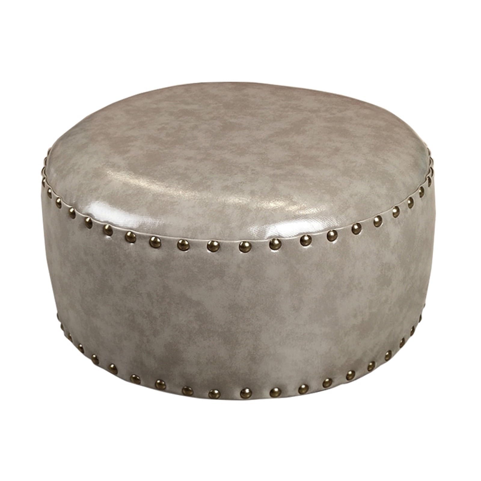 Pouf repose-pieds en cuir pour soulager les jambes et s'asseoir