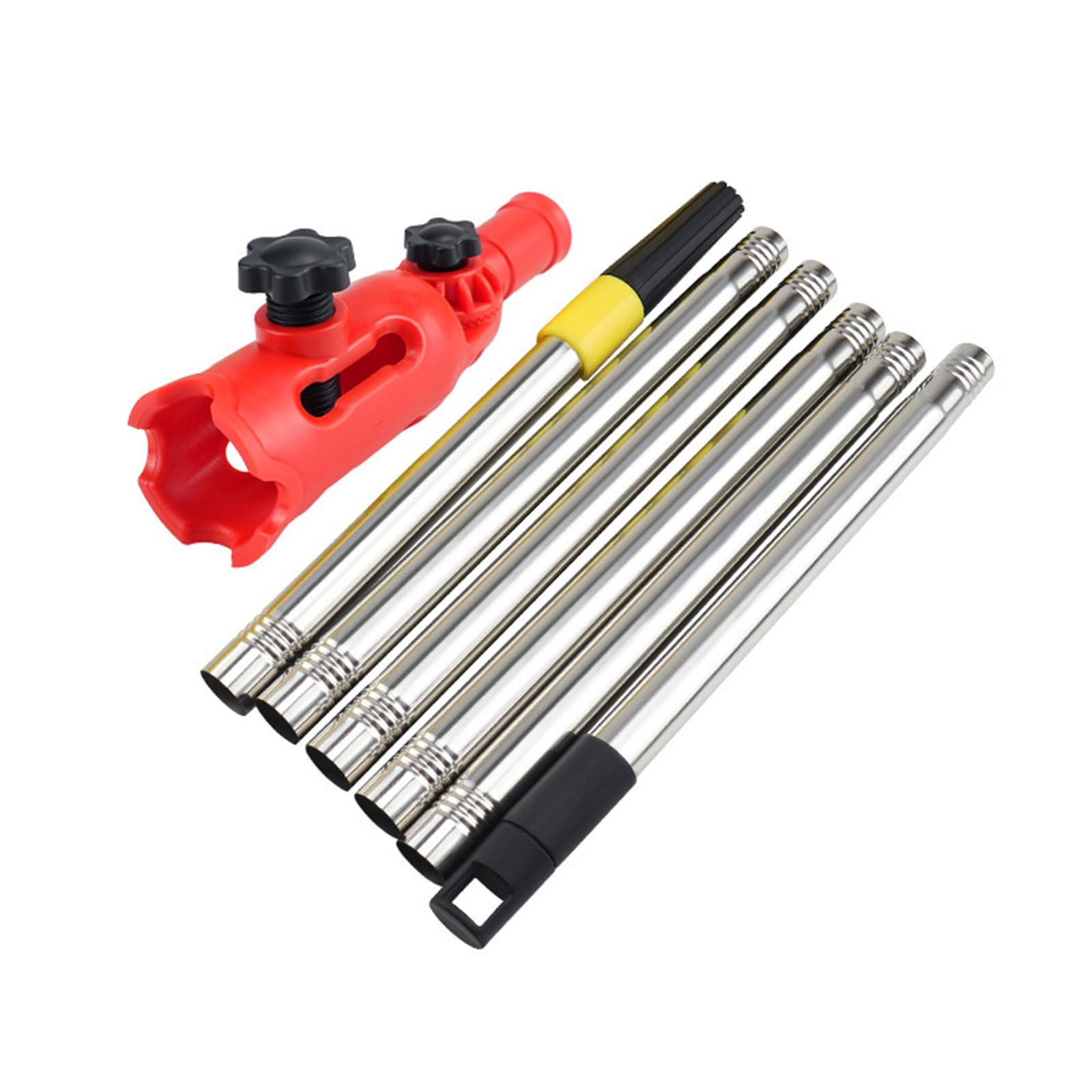 MultiAngle Paint Brush Extender with Rotating Head Edger Tool Extension Poles Attachment Holder Esy to Use MultiAngle Portable Roller Extension Clamping Tool