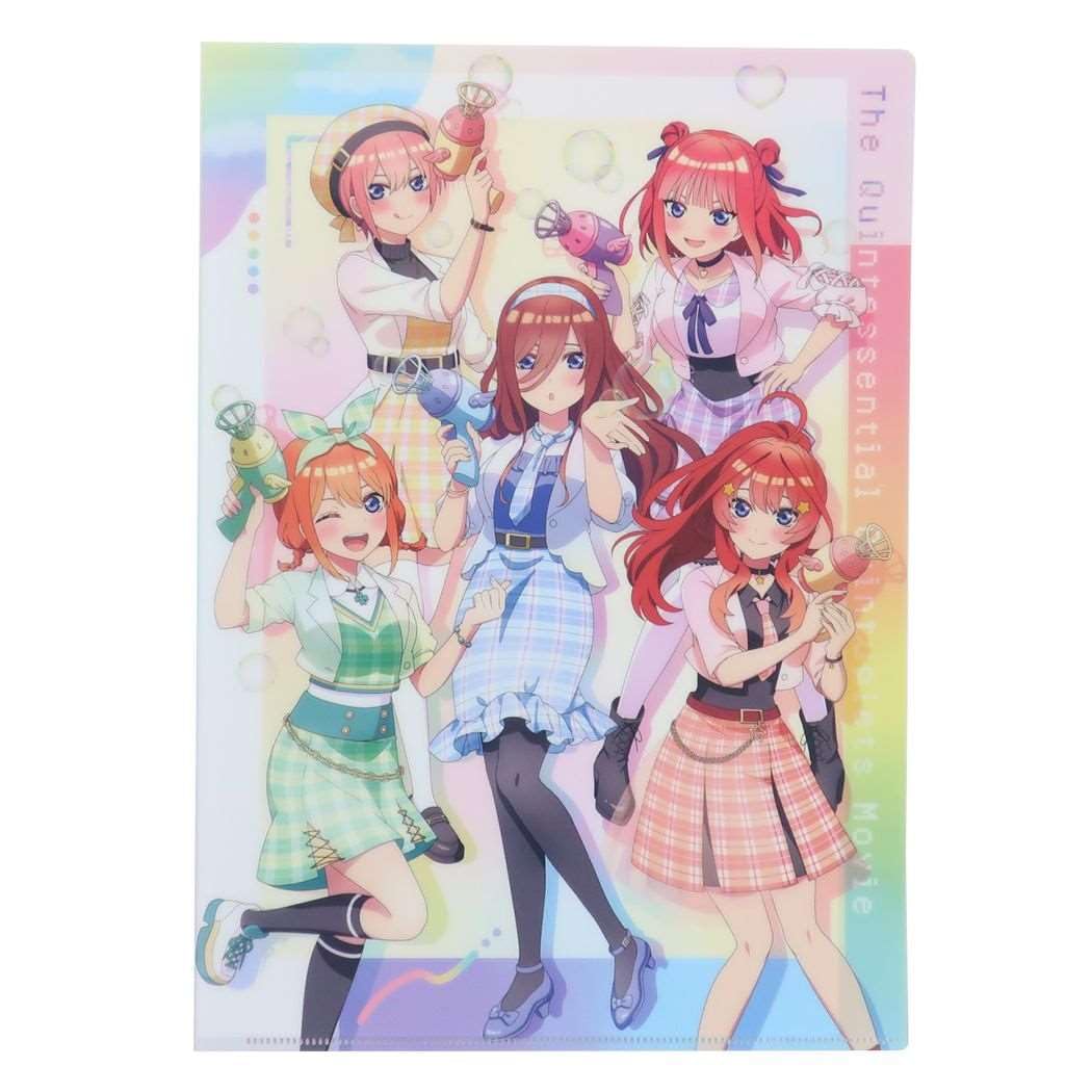 Amazon | 五等分の花嫁[A4クリアファイル]クリアフォルダー/集合