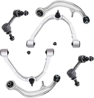 Vista 112 de Detroit Axle - Kit de suspensión delantera RWD para Chrysler 300 Dodge Challenger Charger Magnum, brazos de control superior con barras