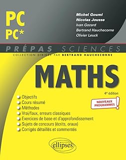 Mathématiques PC/PC* - Programme 2022