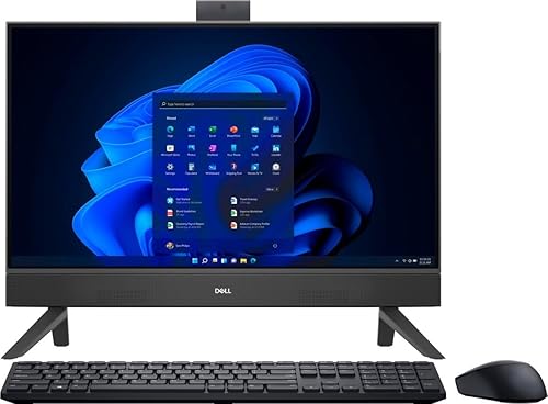 Dell Inspiron 5415 todo en uno - Pantalla táctil FHD de 23.8 pulgadas (1920 x 1080), AMD Ryzen 5 7530U (hasta 4.5 GHz), 16 GB DDR4 RAM, 512 GB SSD,