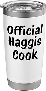 Official Haggis Cook Stainless Steel Insulated Tumbler