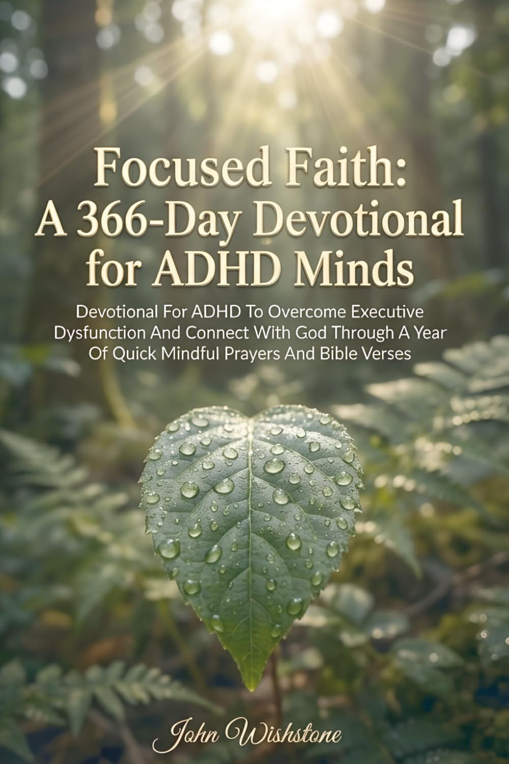 Focused Faith: A 366-Day Devotional for ADHD Minds: Devotional For ADHD To Overcome Executive Dysfunction And Connect With God Through A Year Of Quick Mindful Prayers And Bible Verses.