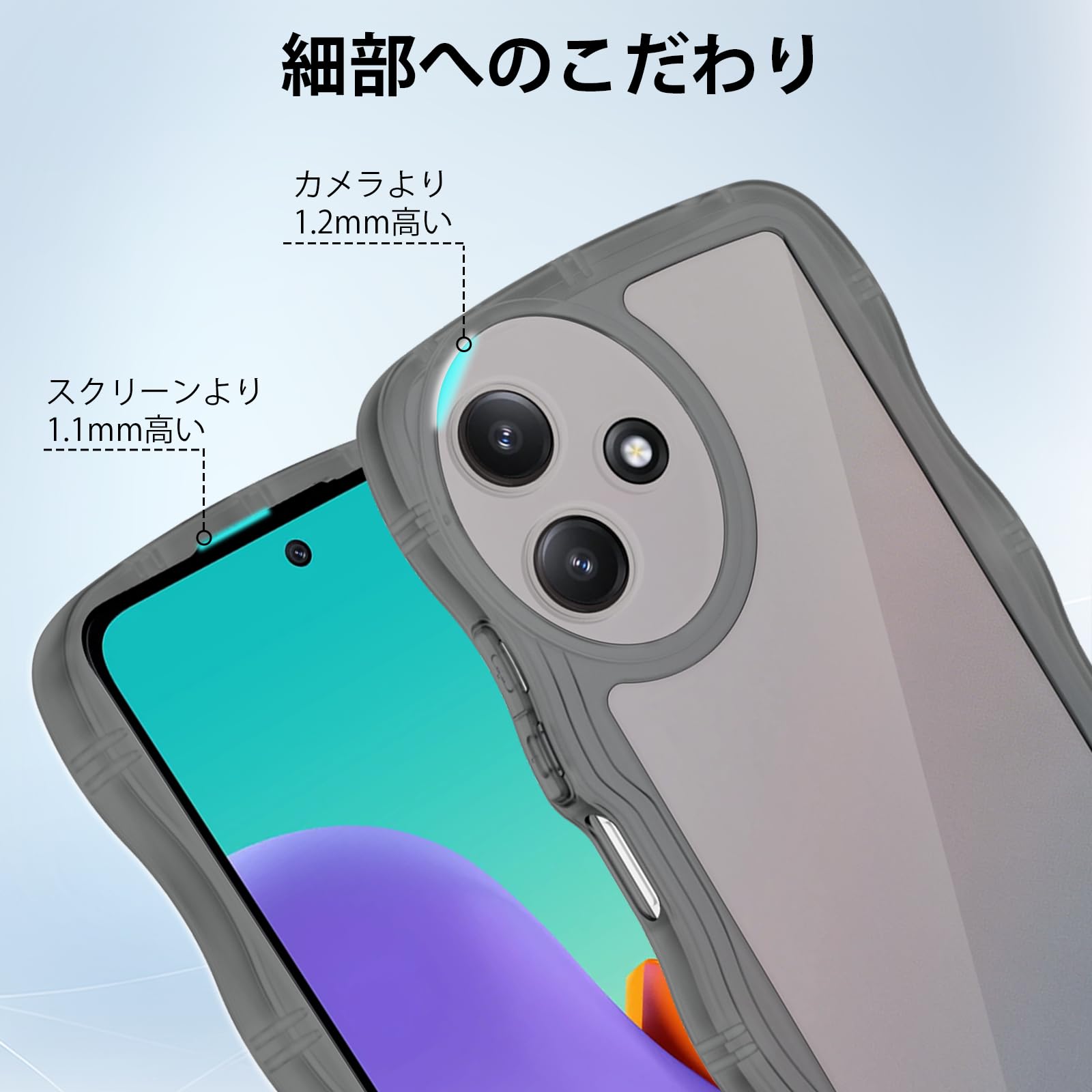 Amazon.co.jp: 【Newnugds】Xiaomi Redmi 12 5G ケース 韓国 おしゃれ