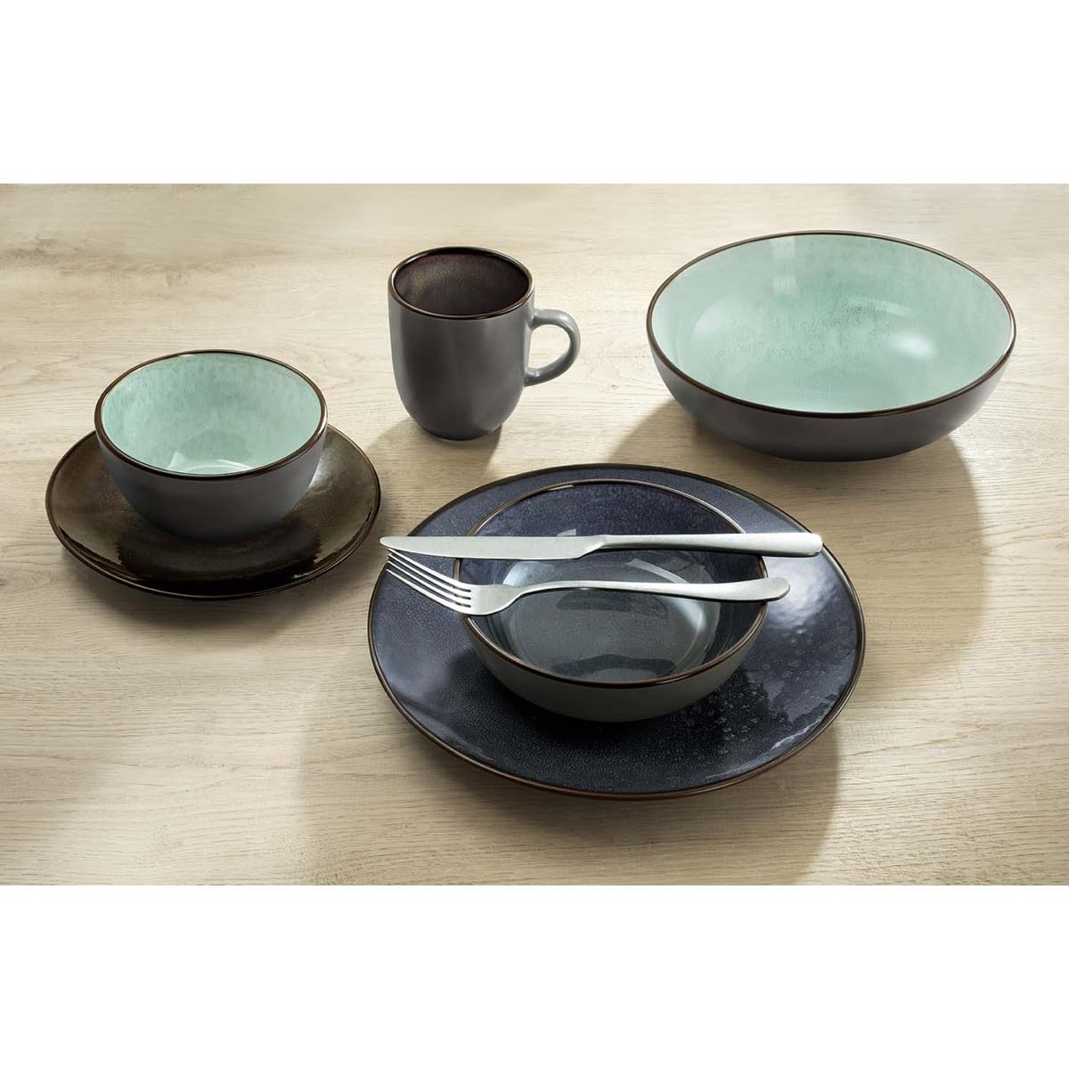 MEDARD DE NOBLAT - Piatto fondo - D20 cm - Hermine - Porcellana - Set di 6 - Bianco
