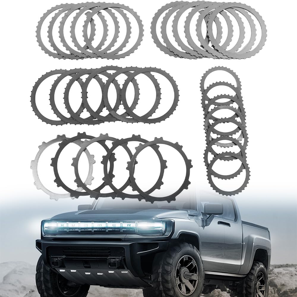 6L80 6L80E 6L90 6L90E Transmission Steel Clutch Plates Kit For GMC TRUCKS CHEVROLET GM CADILLAC HUMMER 2006-UP 6 SPEED ONLY Replaces# 195753A