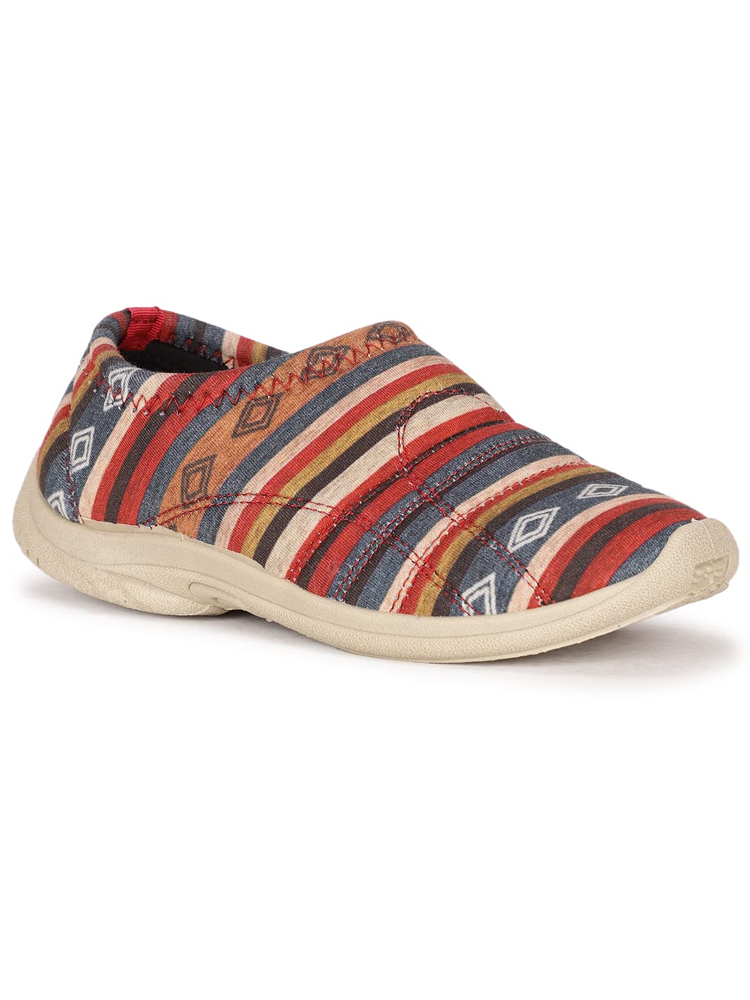 Bata Womens Printed Softy RED Slipon Sneaker - 9 UK (B0C6FQSS14) Amazon Price History, Amazon Price Tracker