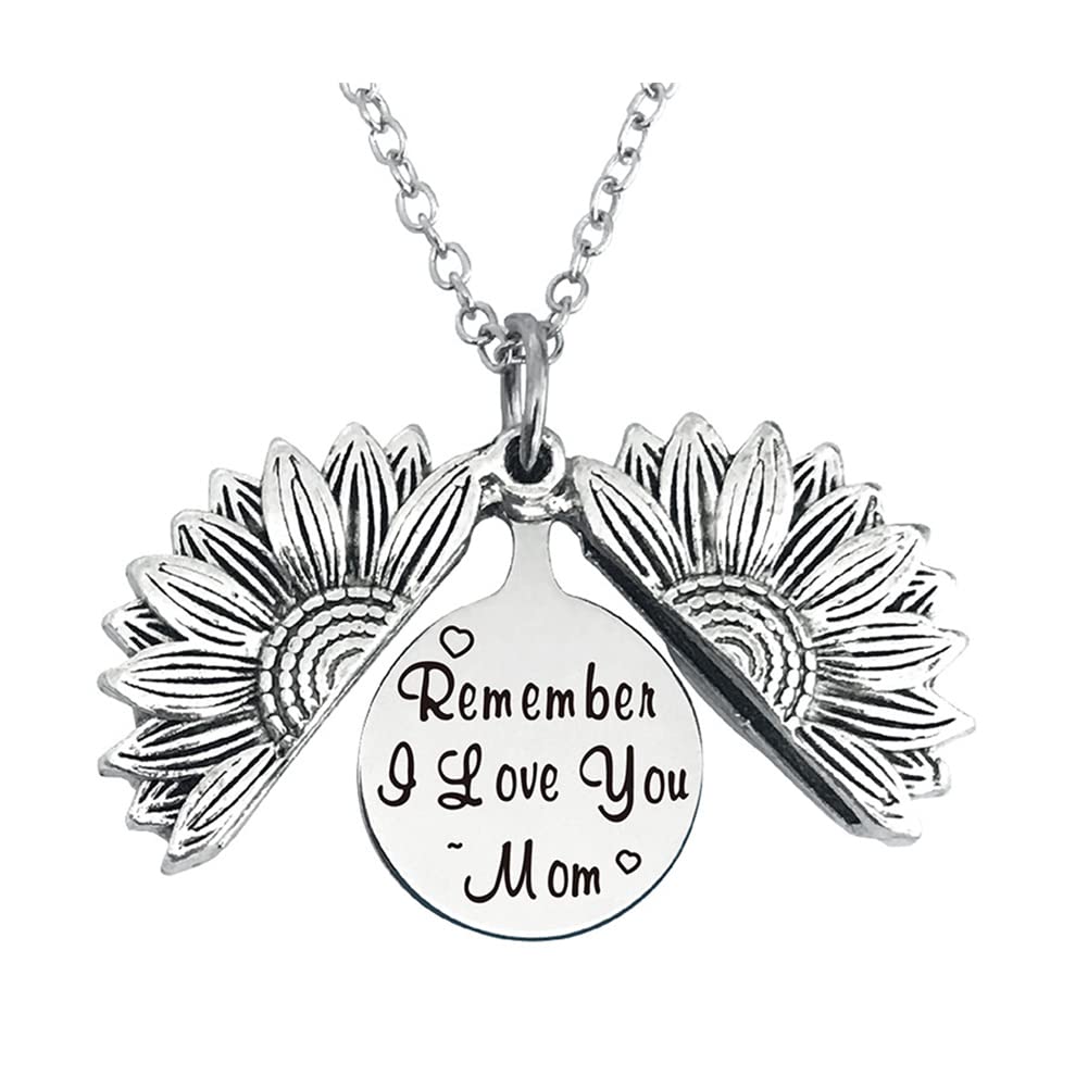 ZAHSY Mom Mother Christmas Birthday Gifts Necklace from Daughter Son Mother'S Day Gifts for Mom Mama Mommy Valentine Gift