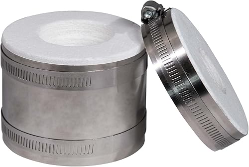 Miniatura 2 de PMC Supplies LLC Mini kit de horno profesional de mesa con pinzas Chapman Flux Flux Thinner Molde cónico y 2 crisoles de grafito para fabricación de