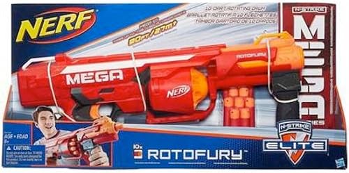 Miniatura 2 de Nerf N-Strike Mega Series RotoFury Blaster Multi Color