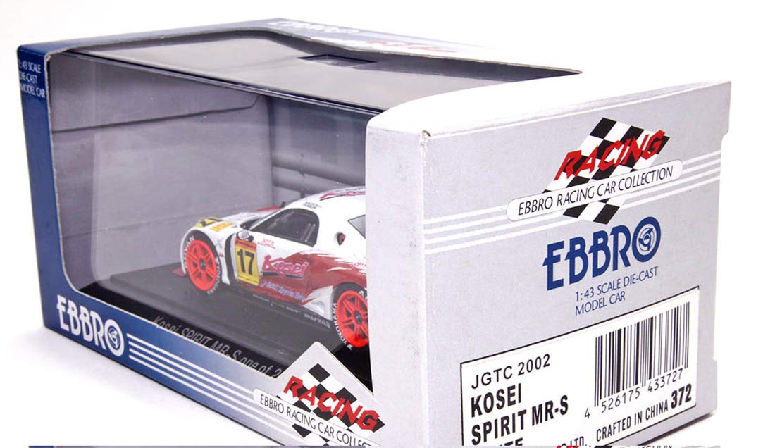 Amazon | エブロ 1/43 コーセースピリット MR-S JGTC2002 43372