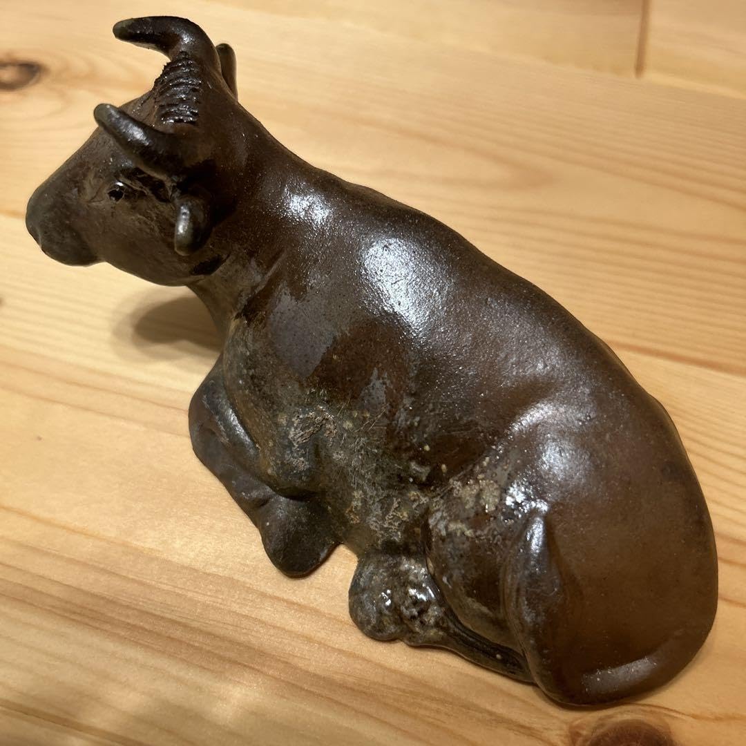 丑・牛 置物 備前焼 【公式通販】