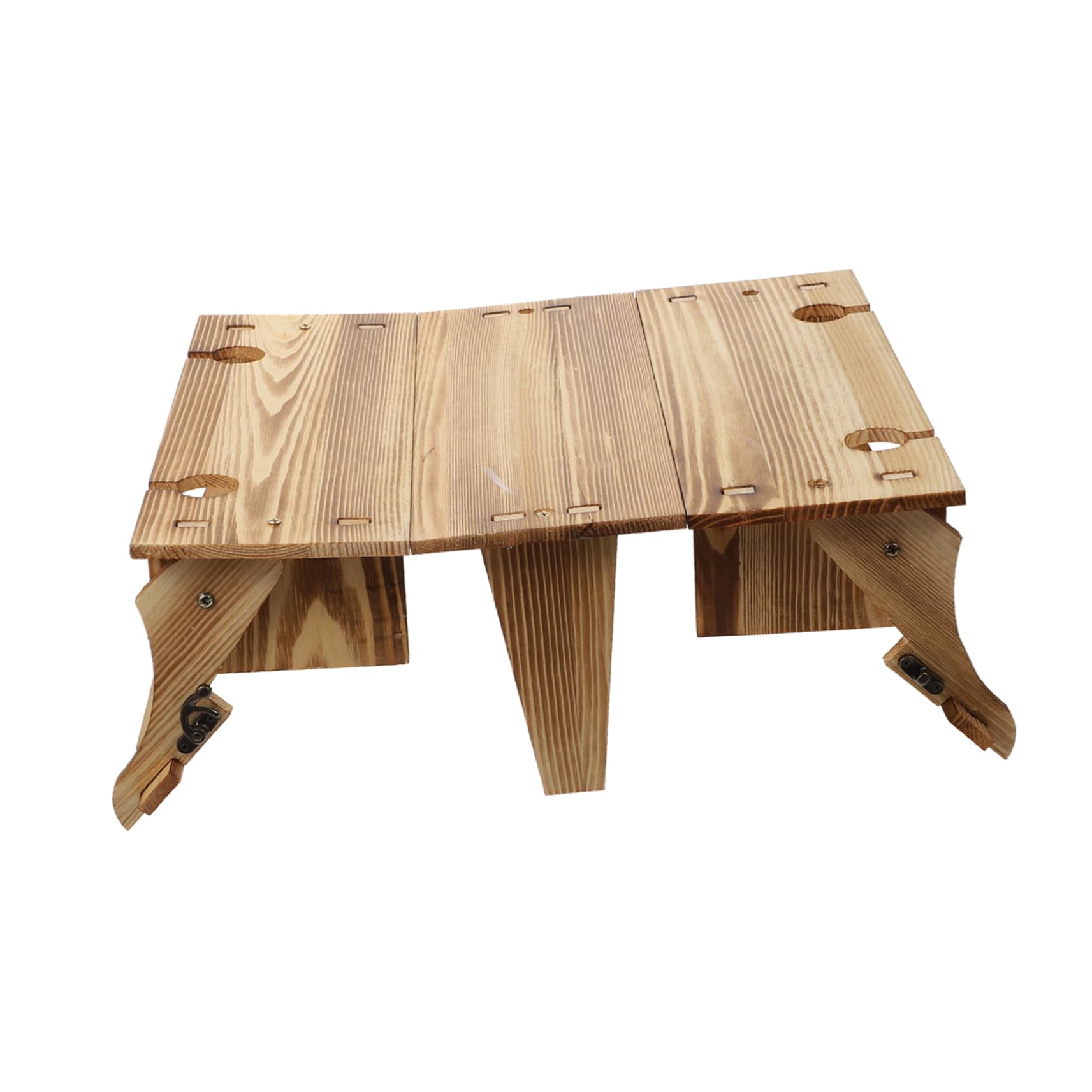 Table pliante en bois moderne pour vos activités extérieures et repas en camping