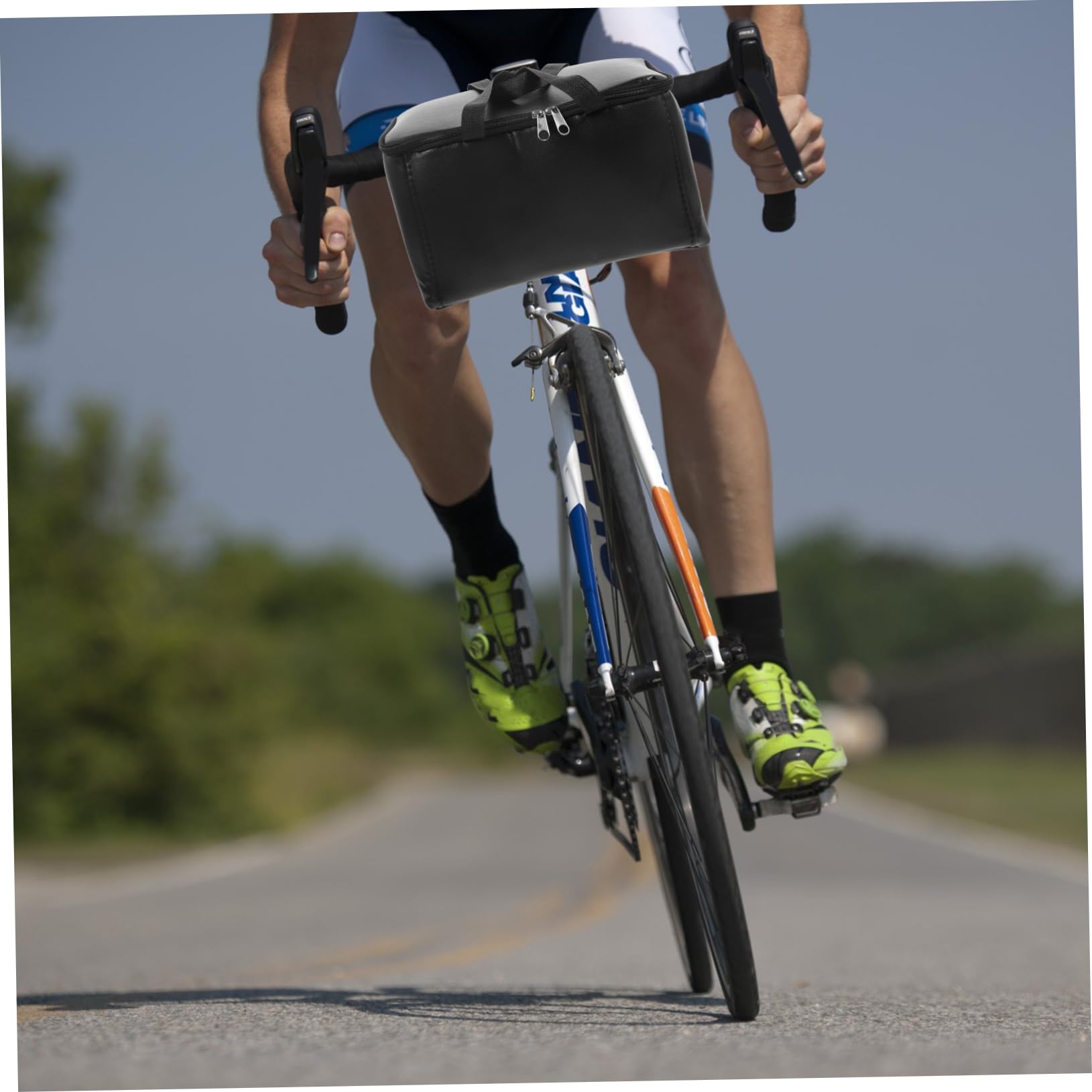 SUPVOX Bike Front Bag Bicycle Storage Accessory Bike Bag Handlebar Mount Versatile Cycling Pouch