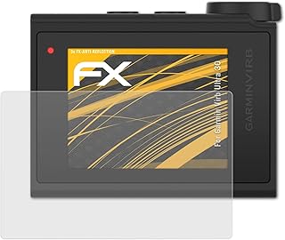 atFoliX Screen Protector compatible with Garmin Virb Ultra 30 Screen Protection Film, anti-reflective and shock-absorbing FX Protector Film (3X)