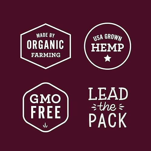 Miniatura 10 de Hemp Well Corazones de cáñamo orgánico  Reduce el desplome de plumas, promueve la relajación, el apoyo inmunológico, de origen orgánico, cultivado