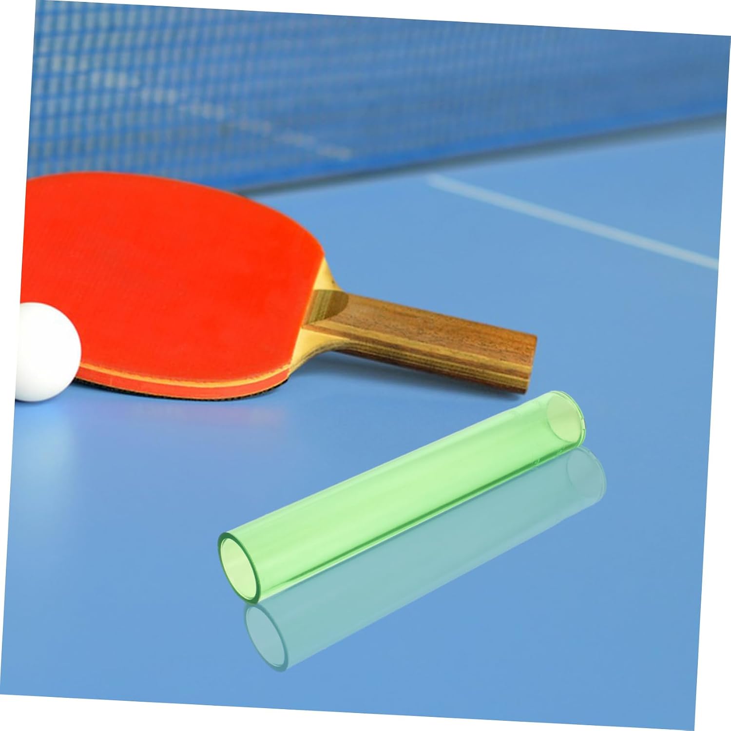 Table Tennis Bat Rubber Roller Stick Professional for Easy Rubber Replacement Lightweight Design for Skill Levels Green