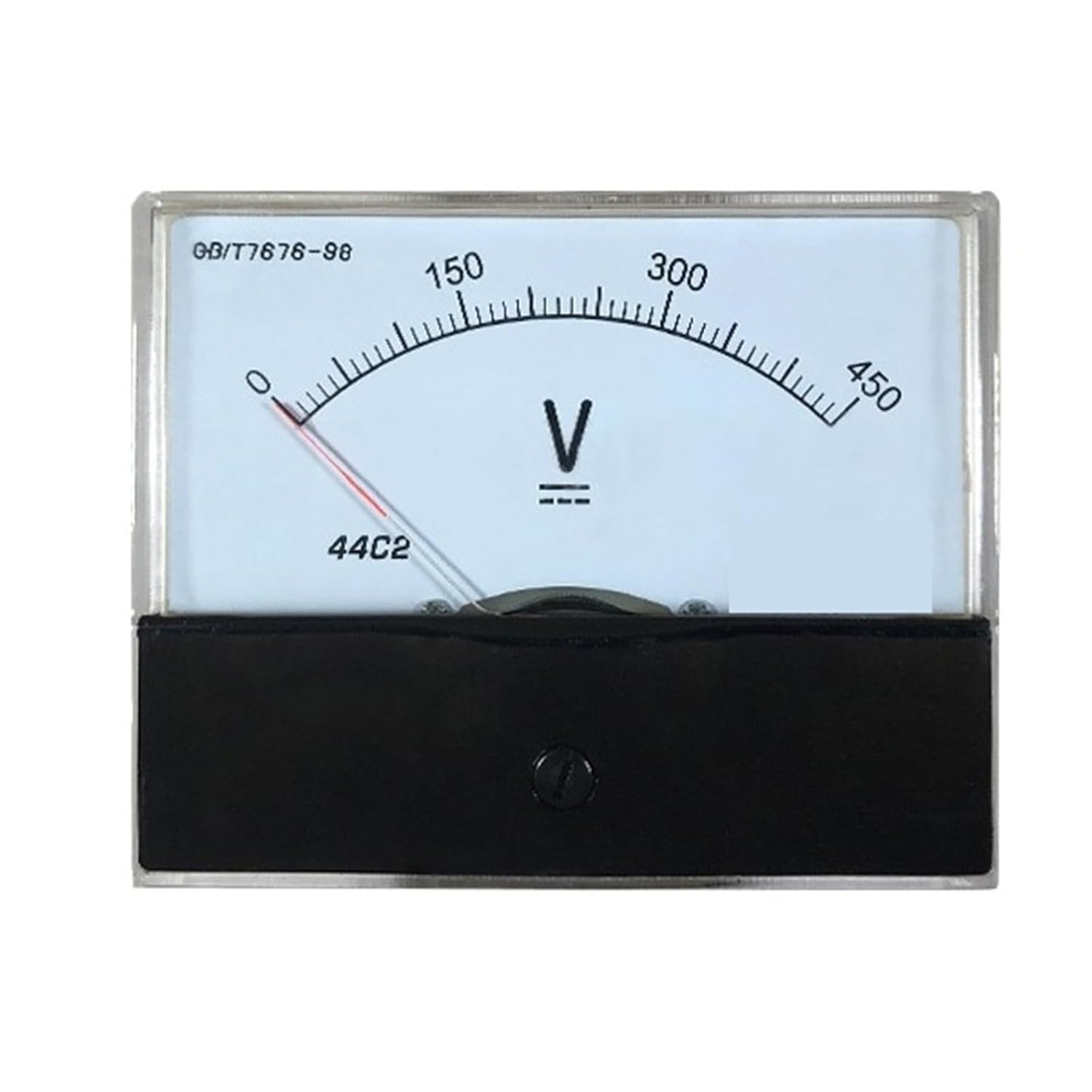 44c2 DC Voltmeter dc10v 20V 30V Tachometer 1500rpm Pointer Meter 80x100 44c1(250V)