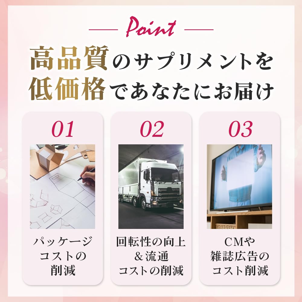 Amazon | NMNタブレット180粒 3か月分 1袋にNMN15000mg含有 | どきみん