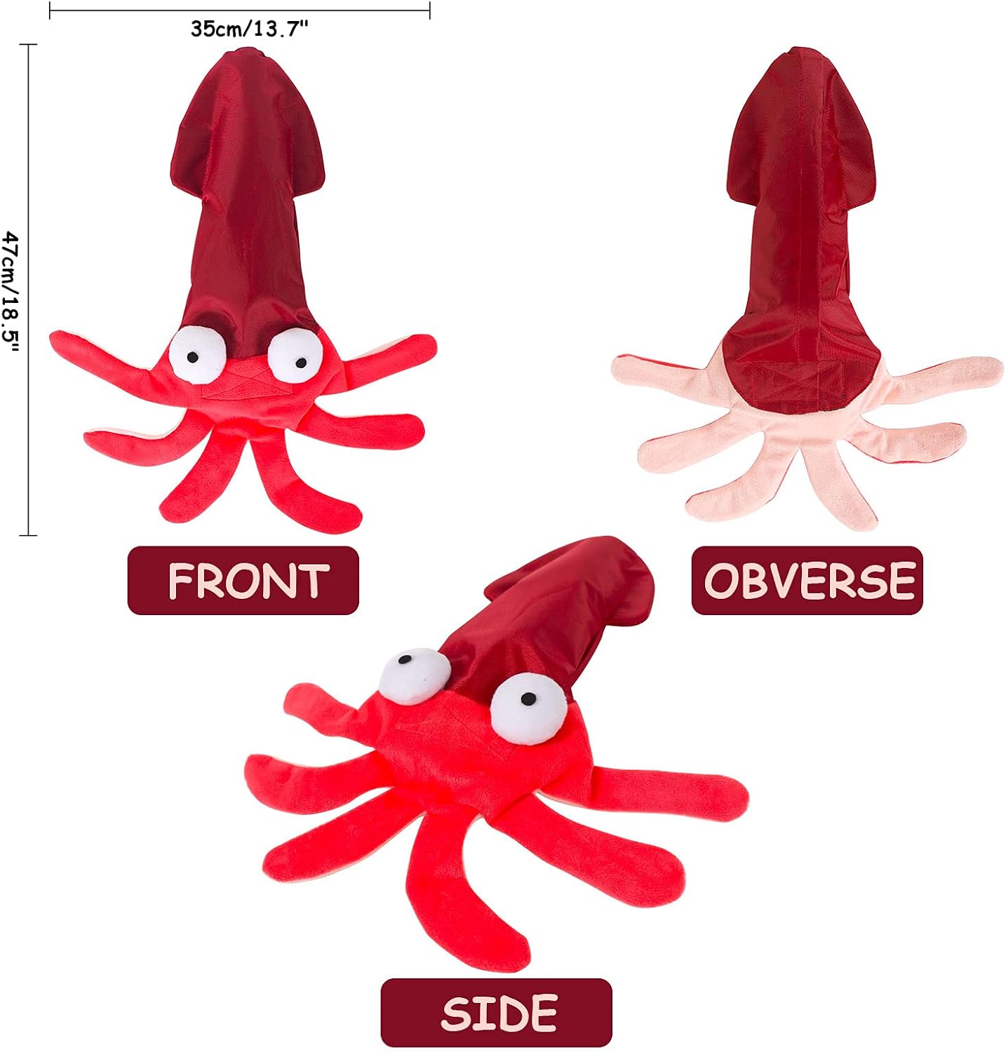 Interactive Dog Toys, Dog Food Puzzle Toys Octopus Plush Dog Toys for Small Medium Large Dogs, Puppies, Chew Toys Fun Skin