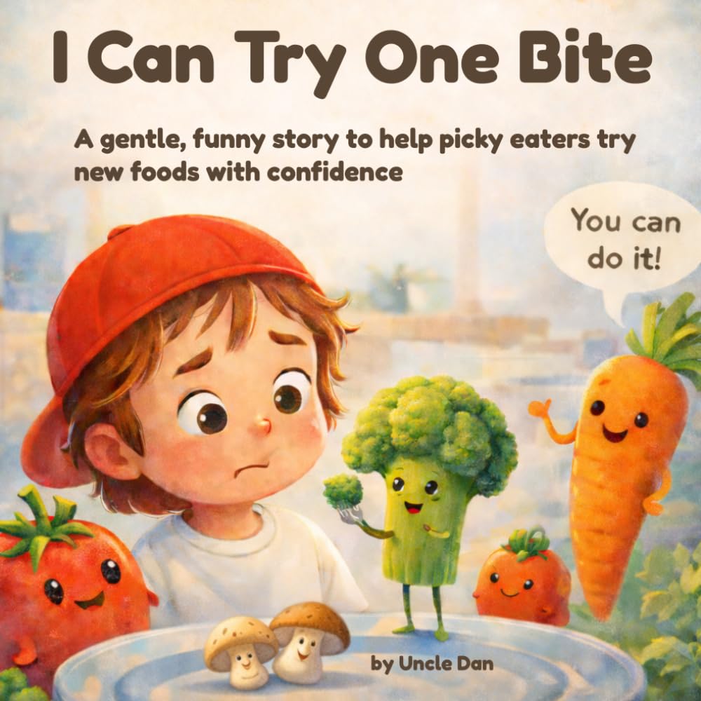 I Can Try One Bite: A gentle, funny story to help picky eaters try new foods with confidence