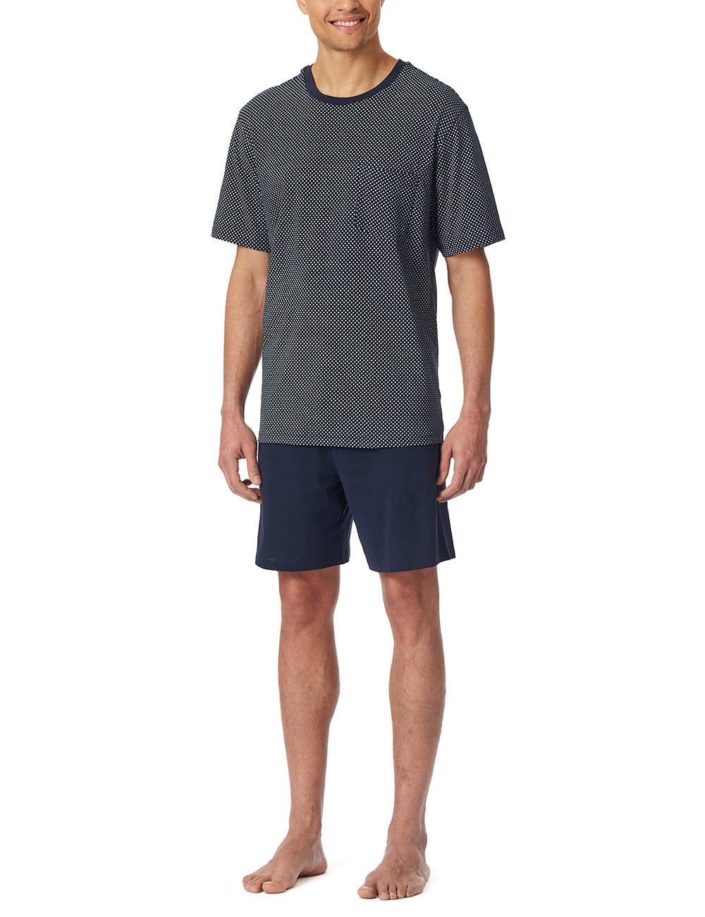 Schiesser Schiesser Pyjama Short admiral 181182 52/L