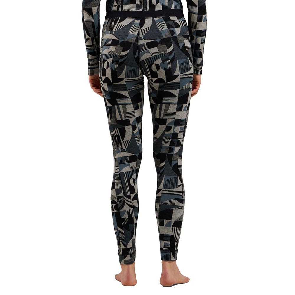 Odlo Thermo Leggings Damen Merino Heritage I Merino Unterwäsche Damen I Warme Thermounterwäsche
