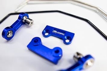 CR Full SWAY BAR Set (Blue) for X-Maxx/X-Maxx WideMaxx