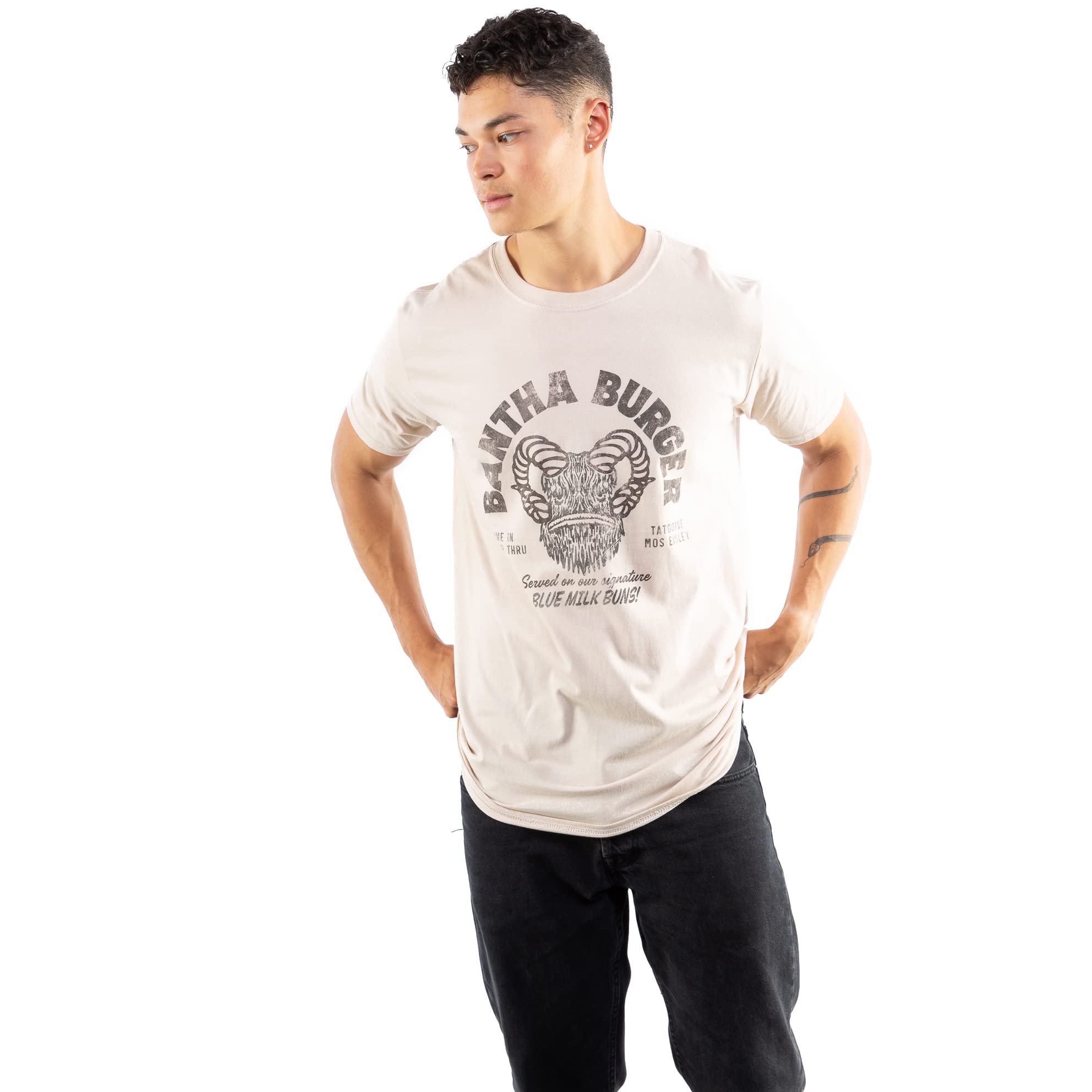 Cotton SoulStar Wars Bantha Burger Mens T Shirt