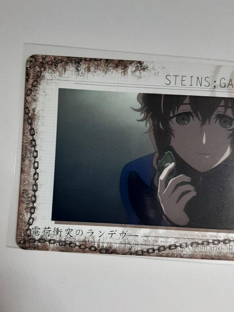 STEINS;GATE シュタインズゲート 阿万音鈴羽 キラカード Amazon.co.jp: Steins Gate シュタインズゲート 阿万音鈴羽 キラ