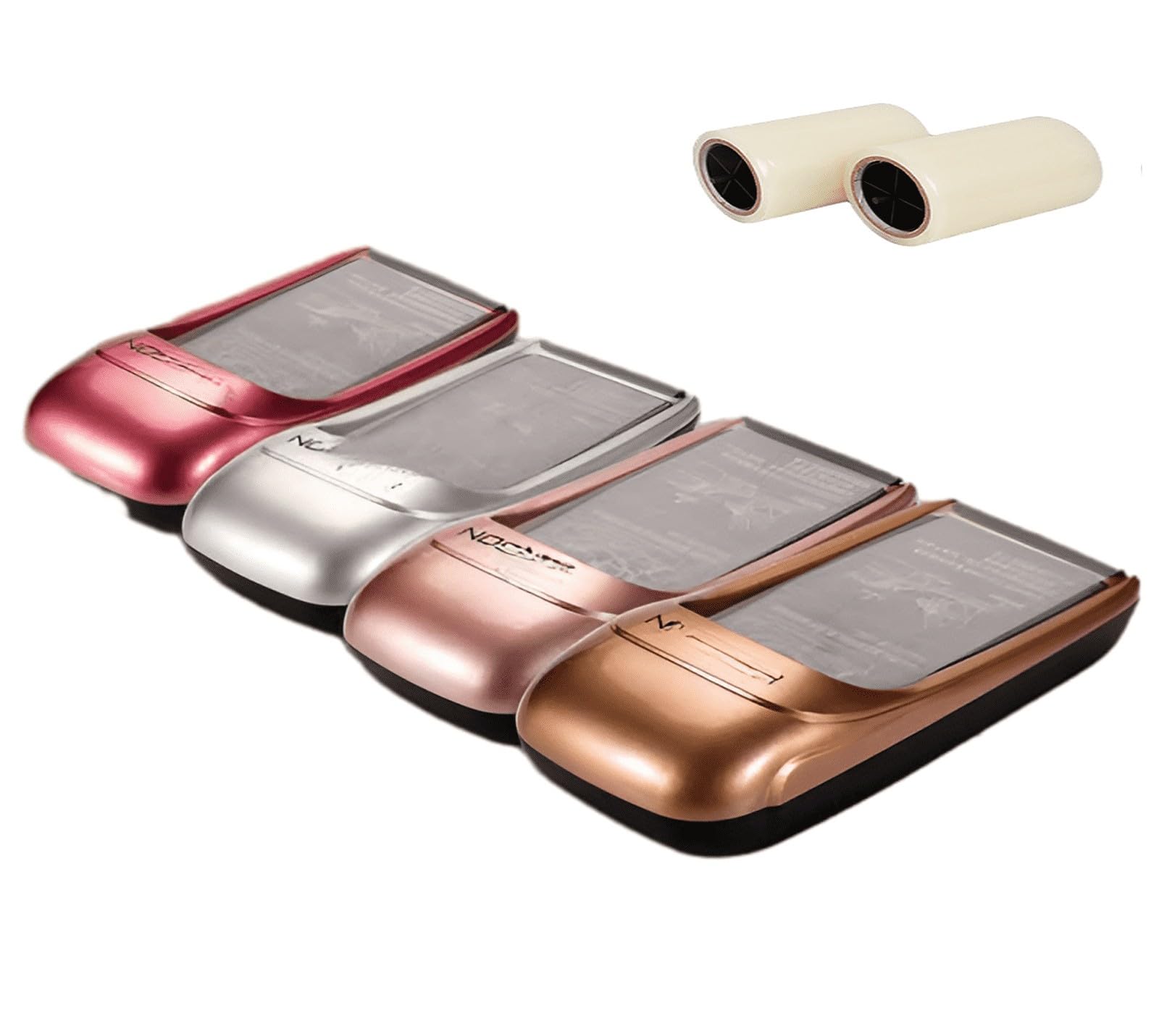 Dispensador de Cubrezapatos Desechables con Pedal y 3 Rollos de PelíCula. MáQuina AutomáTica PortáTil para Fabricar Cubrezapatos
