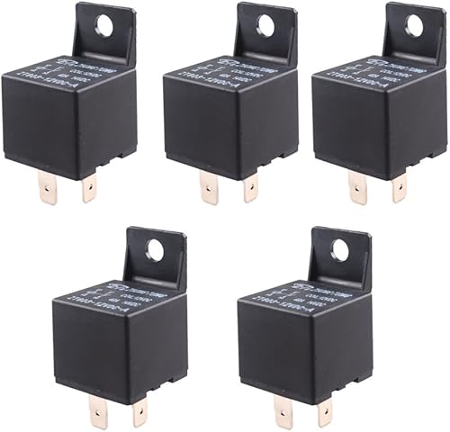 Enchufe para relé de auto, de E Support, de 12 V, 30 A, 40 A, 60A, 80A SPST y SPDT