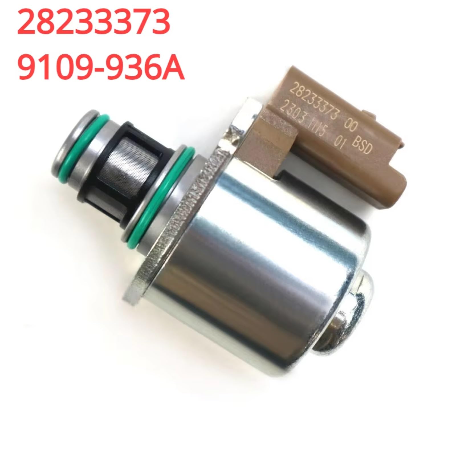 Régulateur pression carburant Compatible Avec Peugeot Pompe À Carburant Voiture Régulateur Pression DRV Vanne Dosage Aspiration Rampe Commune SCV 28233373 9109936