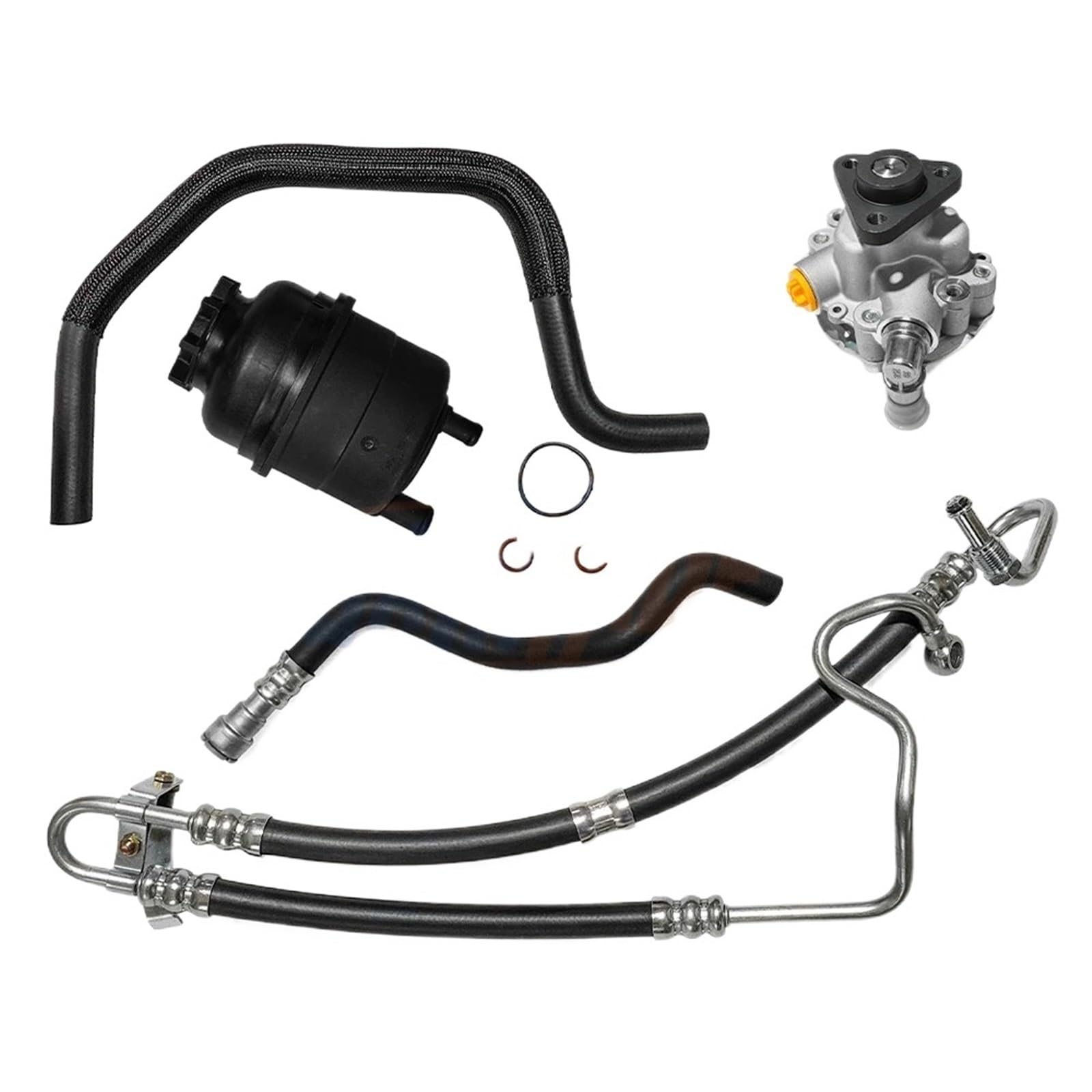 Pompa ciśnieniowa wspomagania LF-20 LF20 pasuje do BMW E46 325Ci 325i 330Ci 330i 2000-2005 553-58945 32412227264 32416764726(Full Set)