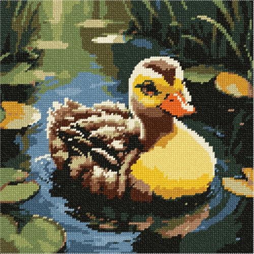 Pepita Needlepoint Canvas: Quack Quack Duck, 10